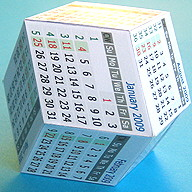 hbmeyer Rhombic Dodecahedron Calendar